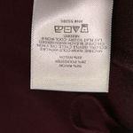 EXPRESS Woman’s  Sweater Crop Top Maroon Size Medium NWT Photo 6