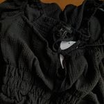 Forever 21 Woven Smocked Fit and Flare Puff Sleeve Mini Dress Photo 6