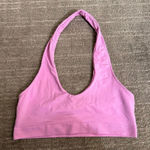 Free People  Intimately Orchid Pink Seamless Stretchy Halter Crop Top XS/S Photo 0