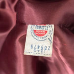 Vtg Joseph R. Harris Wool Coat Gray Sz S Genuine Fur Collar ILGWU Made Luxury Photo 8