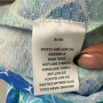 IBKUL Cooling Mermaid Scale Patterned 3/4 Sleeve Golf Active Mini Dress Size M Blue Size M Photo 5