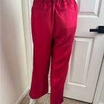 Ann Taylor Julie Red Belted Wide Leg Casual Career Dress Pants Size 6. #212 Photo 9
