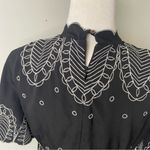 A pea in the pod  Maternity Top Womens Black Short Sleeve Size Small Photo 2