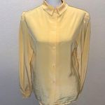 Jam California vintage yellow satin collared button Down shirt Size undefined Photo 0