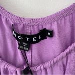 Motel Rocks Gaval Mini Babydoll Dress Satin Rose Lilac Dress lavender medium nwt Photo 4