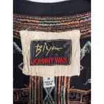 Johnny Was Biya Effy Challis Fully Embroidered Black Maxi Dress Size Medium Photo 2