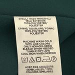 Loft Square Neck Top Green Brown Feather Print Size S Photo 11