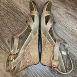 Montego Bay Club Gold Wedge Sandals 8.5 Photo 5