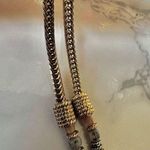 Liz Claiborne  vintage abalone pendant necklace Photo 11