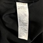 Spanx  Faux Leather Leggings XL Black Wide Waist Tummy Shaping Sporty Feminine Photo 13