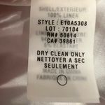 Elie Tahari 100% Linen Mara Aquamarine Abstract Stripe Skirt Fit & Flare Size 8 Photo 10