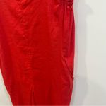 Halston Heritage Bold Red Jumpsuit sz 6 Photo 4