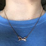 Kate Spade Rose Gold Bow Necklace Photo 0