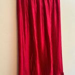 Flint & Moss Pleated Slip Maxi Skirt Size: XL Gorgeous Rose Pink Color Photo 3