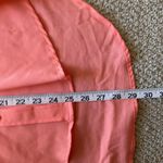 Apt. 9  Long Sleeve Button Down Shirt Salmon Orange Size Small Flow Light GUC Photo 4