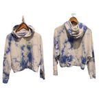 Daydreamer Sunny People Tie Dye Crop Hoodie (S) Photo 3