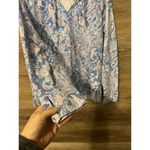 Lilly Pulitzer MEDIUM BocaBlue Sea What Sea CASSI POPOVER Pullover Sweater Photo 4