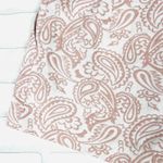 Victoria Beckham Blush Pink Paisley Brocade Shorts - Women's Size 4 Photo 5