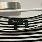 Theory  Ennalynn Everyday Off The Shoulder Stripe Tee Shirt Photo 2