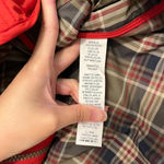 LL Bean Quilted Vest Burnt Orange Red Size XS Gorpcore Preppy New England Warm Photo 7