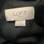 Loft  Black and White Floral Short Romper // Size XS Photo 6