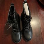 Madden Girl  Boots Chunky Heels Women’s Size 10M Black Photo 2