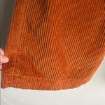 Levi's Levi’s Ribcage Wide Leg Orange Corduroy Pants Size 31 Photo 7