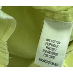 Sonoma Women's Life (?) Bright Yellow Lightweight Jacket Coat Zip Up Spring READ Photo 2