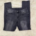 Rock & Republic Rock & Republic Black Washed Studded Skinny Jeans Size 10 Photo 3