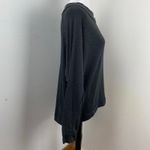 Free People  We The Free Black Don’t Forget Me Long Sleeve Knit Top Large Photo 3