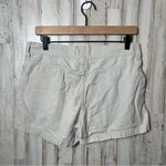 American Vintage Vintage Y2K‎ Outback Rider Khaki Cream Cargo Mini Shorts Womens Size 9 Photo 3