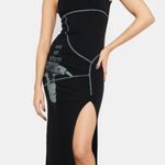 Dolls Kill Iris Color Stitch Maxi Dress Photo 2