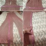 Modcloth  For the Bliss of It Jumpsuit Rust Red Cream Jumpsuit Sleeveless M NWT Photo 10