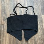 H:ours Paetyn Crochet Top in Black Photo 2