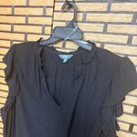 Terra & Sky  Black Blouse Size 4X Photo 1