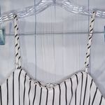 &merci & Merci Spaghetti strap Striped romper Photo 1