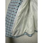 Veronica Beard Dickey Blazer Womens 0 Blue Houndstooth Academia Twee Preppy Photo 5