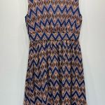 Modcloth Yellow Star Geo Zigzag Sleeveless Dress Size Medium NEW Photo 9