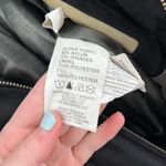 FERA‎ Noir Black Thermolite black hooded coat size 8 medium Black Photo 3