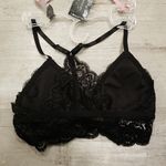 Laura Ashley 💕💕 Lace Padded Bralettes 2PK Pink & Black Medium M NWT Photo 5