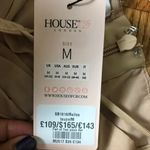 House Of CB Wonmen Railea Nude Corset Ruched Midi Sheer Chiffon Dress NWT Photo 6