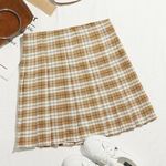 SheIn Plaid Skirt Photo 0