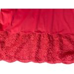 Vanity Fair Vintage Full Slip Womans 38 Used Red Photo 15