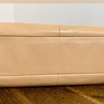 Coach Madison Madeline East/West Satchel Bag Tan Leather Photo 6