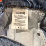 AGOLDE Anthropologie  '90s Slim Denim Mini Skirt 26 Photo 10