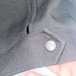 Hugo Buscati  Collection Polyester Zip With Snap Bottom Black Light Weight Jacket Photo 3