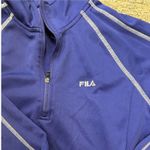 FILA Womens Pullover Long Sleeve Mock Neck Thumb Hole Athletic Top Photo 3