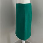 J.Crew Classic Jade Green Pencil Skirt sz 6 Photo 2