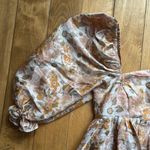 Judith March  Floral Puff Sleeve Mini Dress Small Photo 3