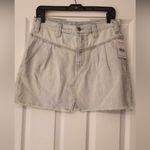 Free People  Side Car Women’s Denim Mini Skirt in Silverlake Wash Size 28 Photo 2